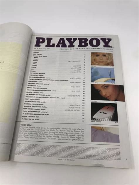 playboy january 1995|Playboy Magazine January 1995 vol.42, no.1